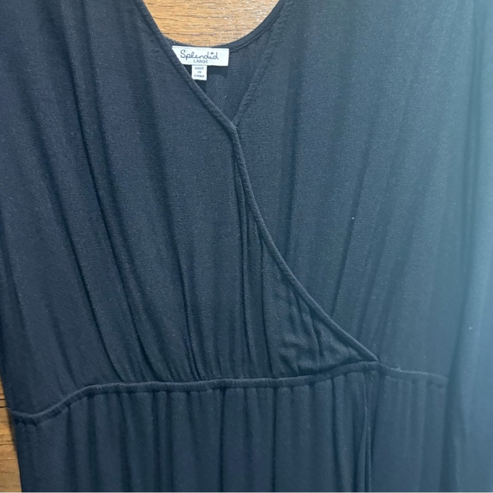 NWT Splendid Women’s Heavy Crepe Wrap Dress - Picture 8 of 11